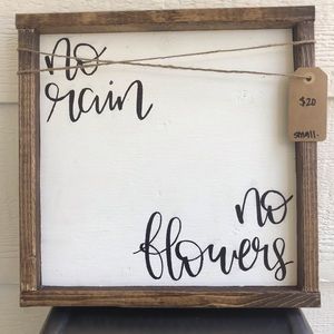Farmhouse wood sign